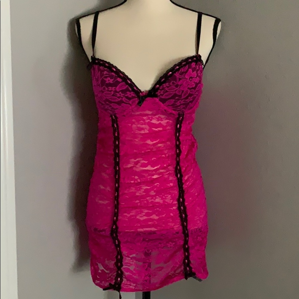 - Sexy Lacey teddy 2 pieces